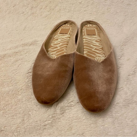 Dolce Vita Dusty Pink Mules sz 8 - Picture 5 of 6